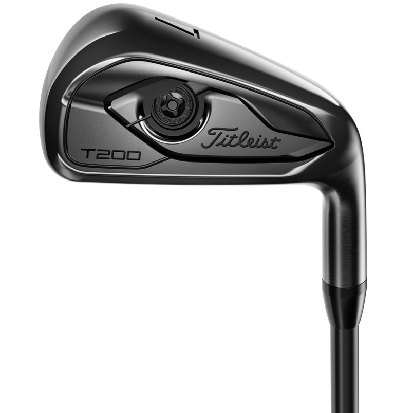 Titleist T200 Black Steel Golf Irons 7 Club Set